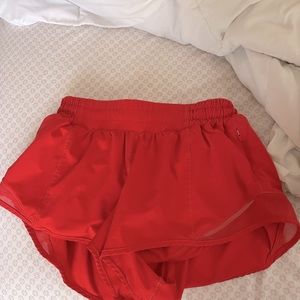 super cute and sold out lulu shorts